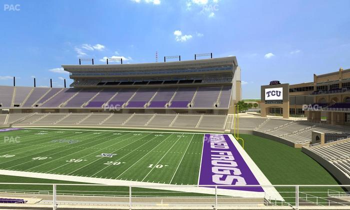Amon G. Carter Stadium - Section 202 Seat View