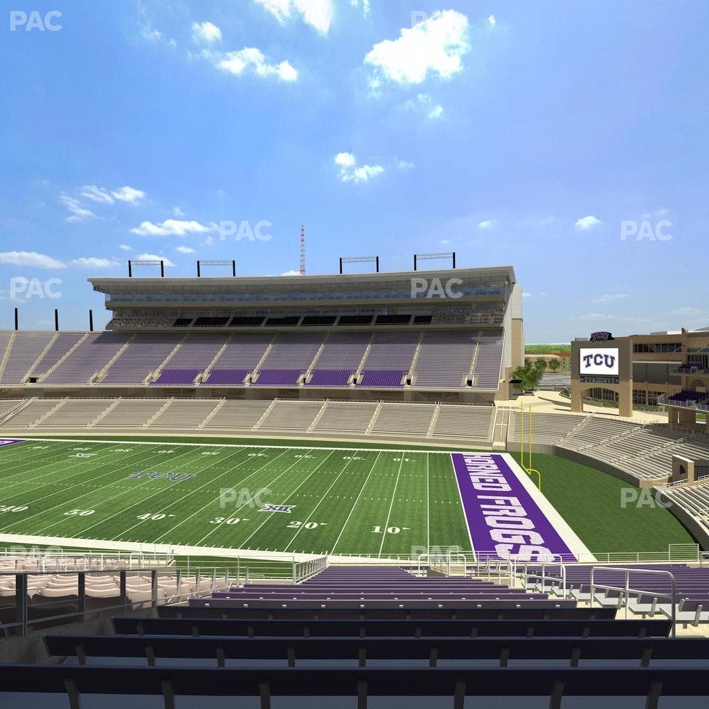 Amon G. Carter Stadium - Section 203 Seat View