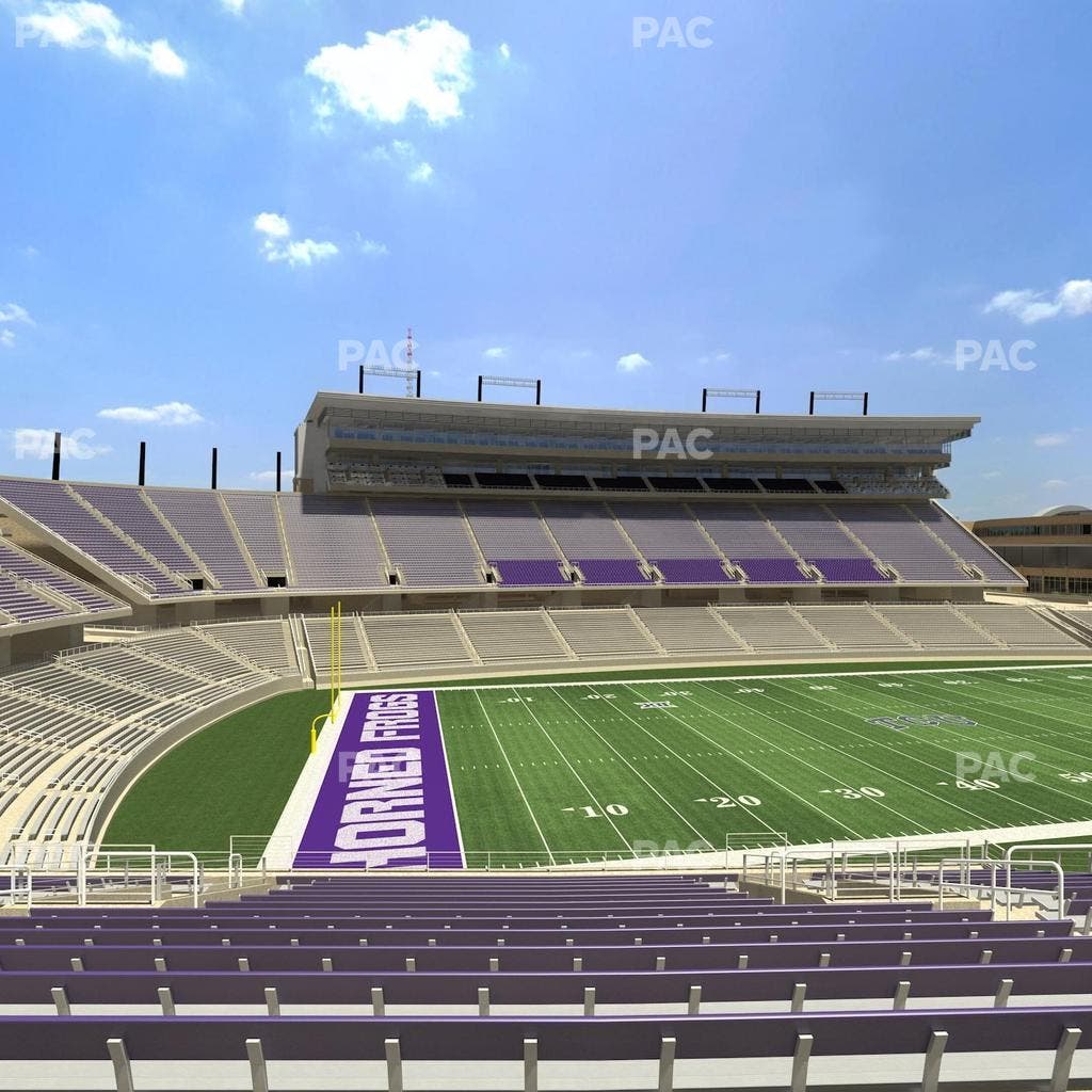 Amon G. Carter Stadium - Section 212 Seat View
