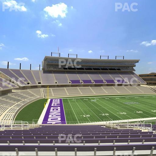 Amon G. Carter Stadium - Section 212 Seat View