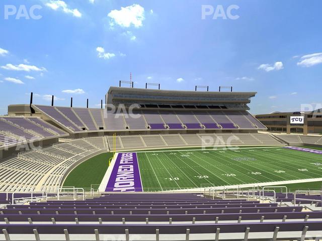 Amon G. Carter Stadium - Section 212 Seat View Amon G. Carter Stadium - Section 212 Seat View