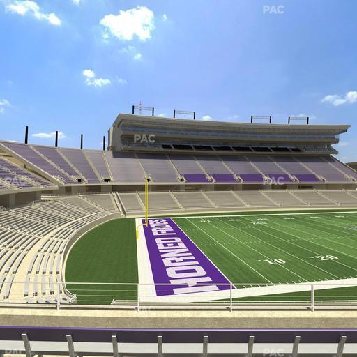 Amon G. Carter Stadium - Section 213 Seat View