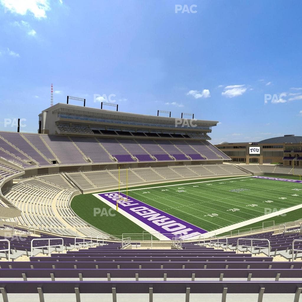Amon G. Carter Stadium - Section 215 Seat View