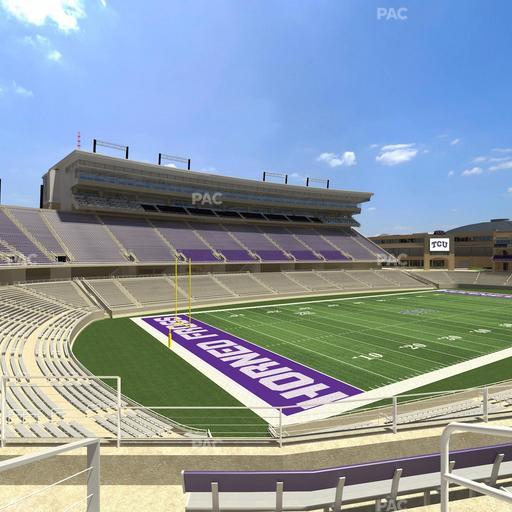 Amon G. Carter Stadium - Section 215 Seat View