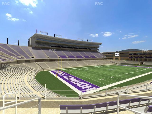 Amon G. Carter Stadium - Section 215 Seat View