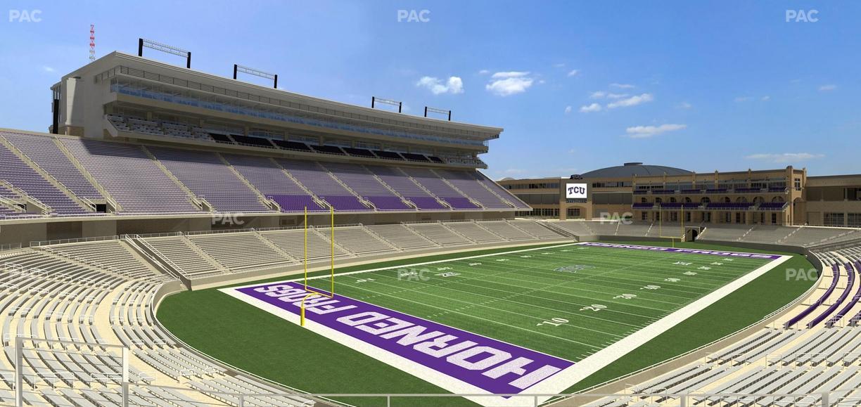 Amon G. Carter Stadium - Section 216 Seat View