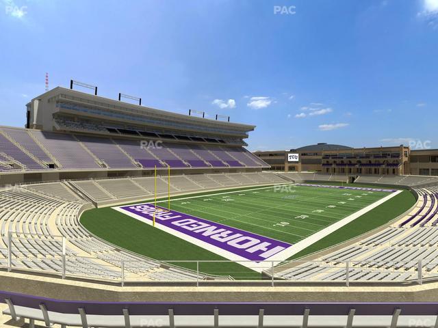 Amon G. Carter Stadium - Section 216 Seat View