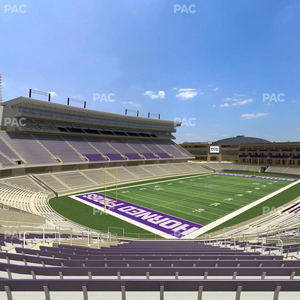 Amon G. Carter Stadium - Section 216 Seat View