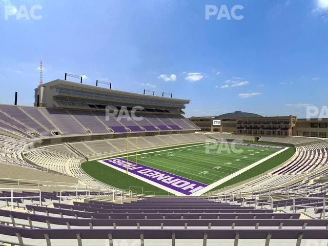 Amon G. Carter Stadium - Section 216 Seat View