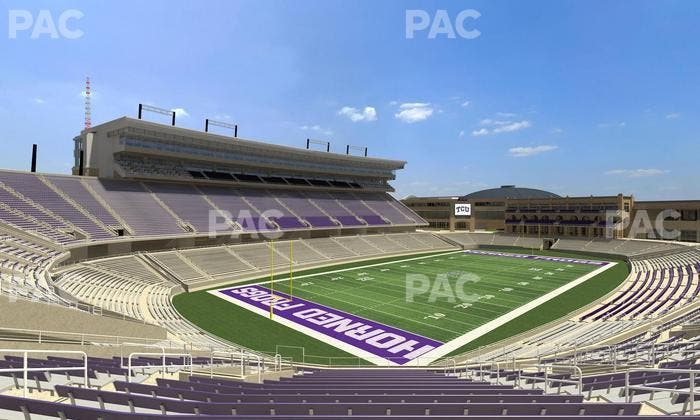 Amon G. Carter Stadium - Section 216 Seat View