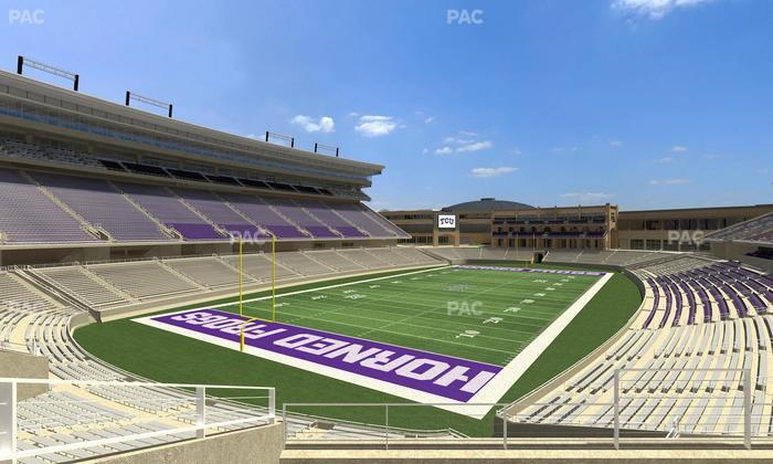 Amon G. Carter Stadium - Section 217 Seat View