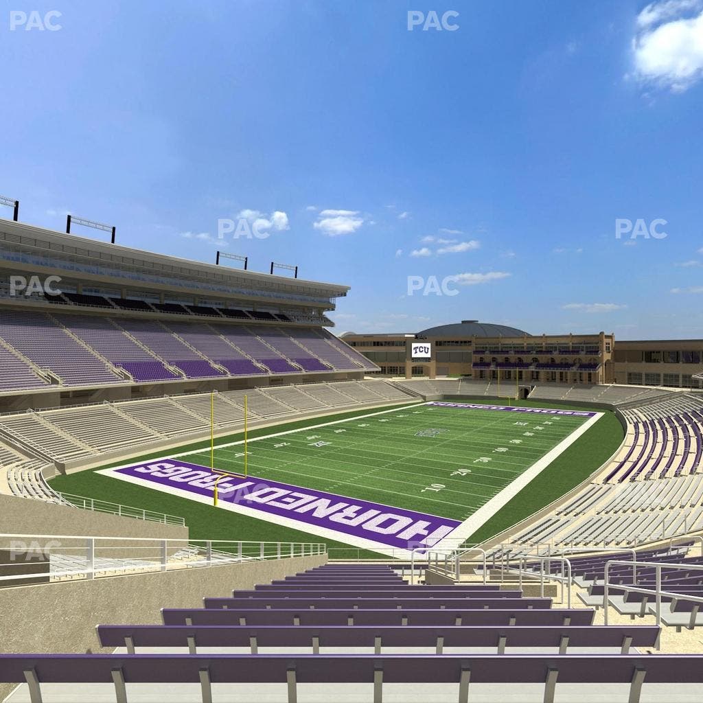 Amon G. Carter Stadium - Section 217 Seat View
