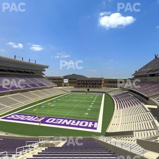 Amon G. Carter Stadium - Section 219 Seat View