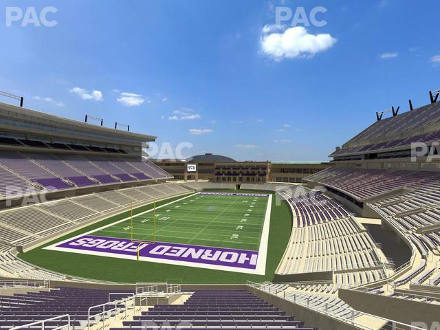 Amon G. Carter Stadium - Section 219 Seat View Amon G. Carter Stadium - Section 219 Seat View