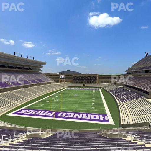 Amon G. Carter Stadium - Section 220 Seat View