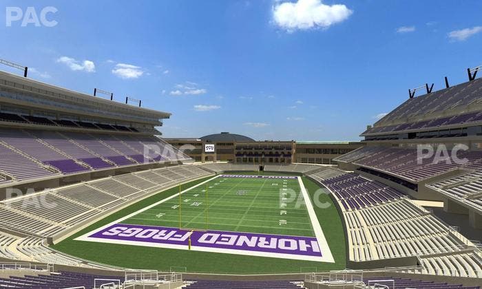 Amon G. Carter Stadium - Section 220 Seat View