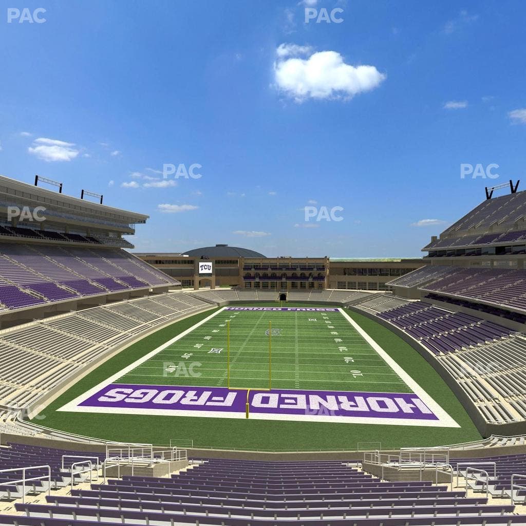 Amon G. Carter Stadium - Section 221 Seat View