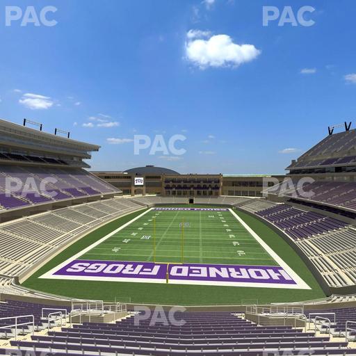 Amon G. Carter Stadium - Section 221 Seat View