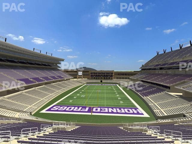 Amon G. Carter Stadium - Section 221 Seat View