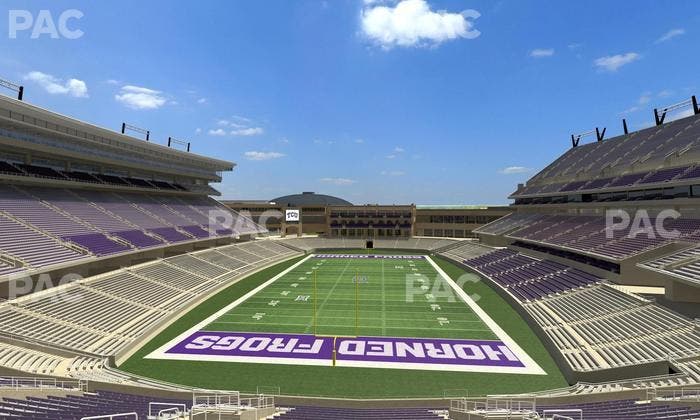 Amon G. Carter Stadium - Section 221 Seat View