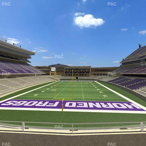 Amon G. Carter Stadium - Section 221 Seat View
