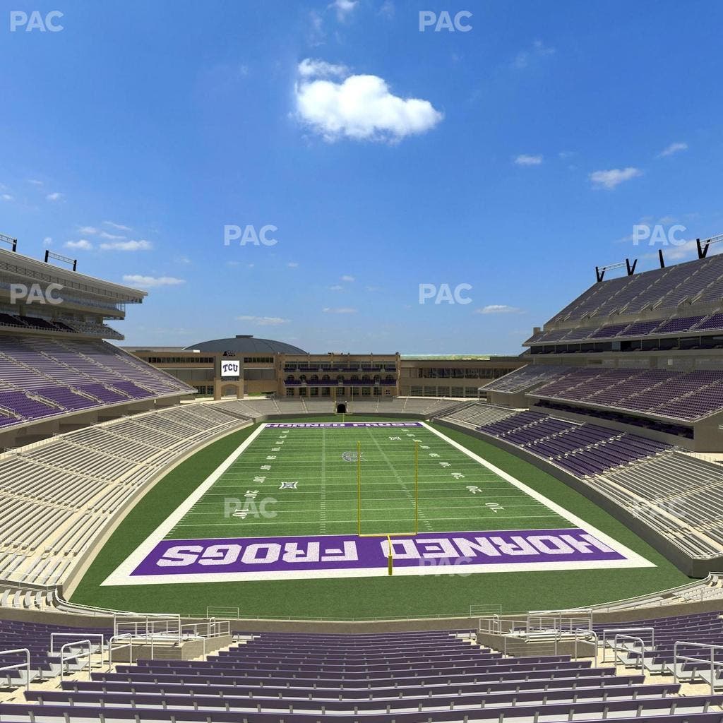 Amon G. Carter Stadium - Section 222 Seat View