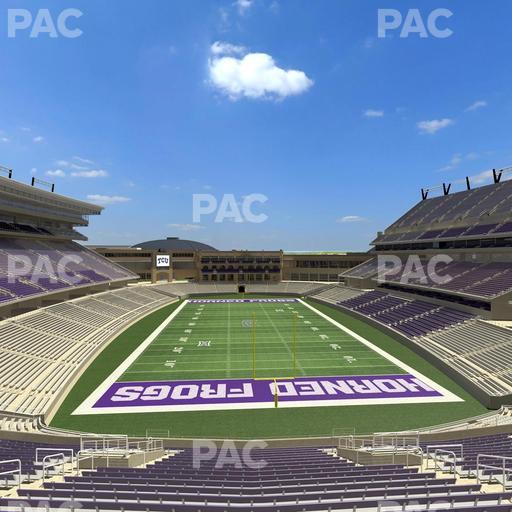 Amon G. Carter Stadium - Section 222 Seat View