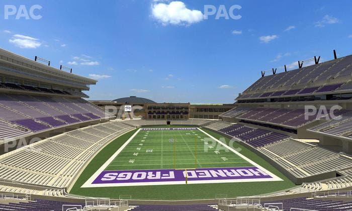 Amon G. Carter Stadium - Section 222 Seat View