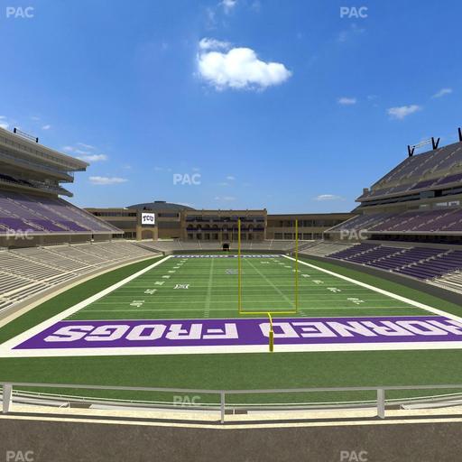 Amon G. Carter Stadium - Section 222 Seat View