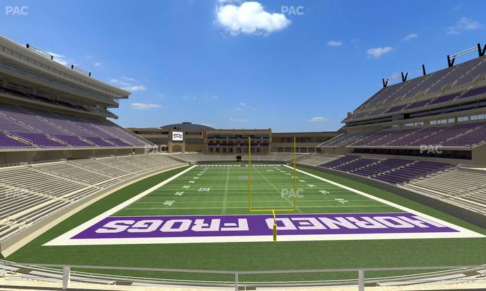 Amon G. Carter Stadium - Section 222 Seat View