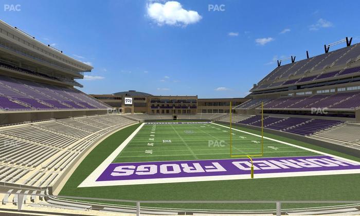 Amon G. Carter Stadium - Section 223 Seat View