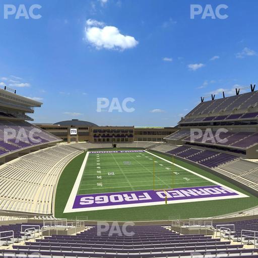 Amon G. Carter Stadium - Section 223 Seat View