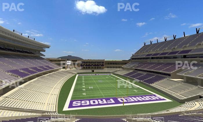 Amon G. Carter Stadium - Section 223 Seat View