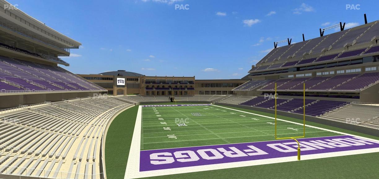 Amon G. Carter Stadium - Section 224 Seat View