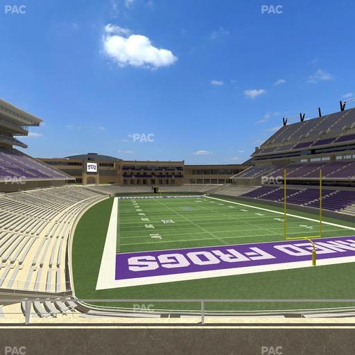 Amon G. Carter Stadium - Section 224 Seat View