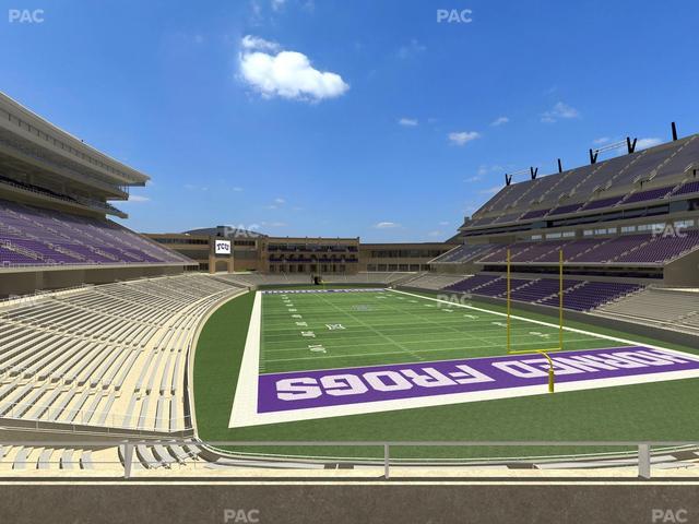 Amon G. Carter Stadium - Section 224 Seat View
