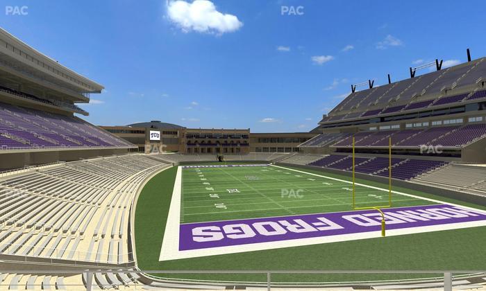 Amon G. Carter Stadium - Section 224 Seat View