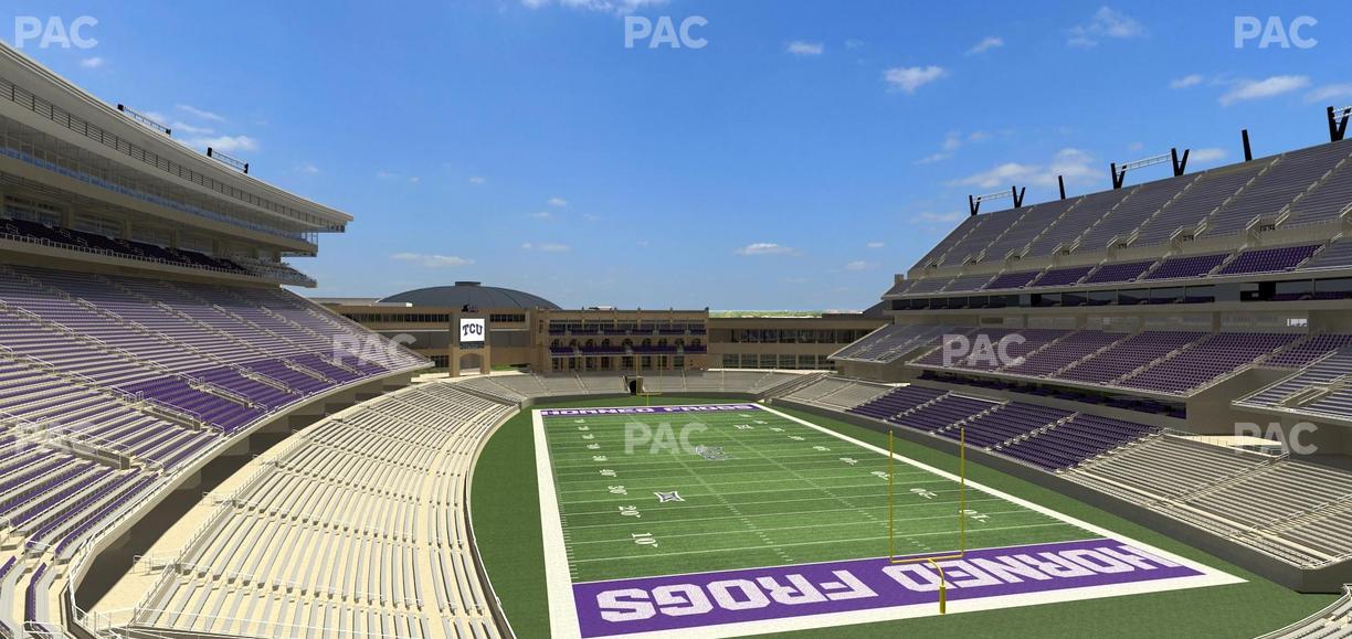 Amon G. Carter Stadium - Section 224 Seat View