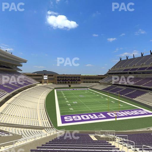 Amon G. Carter Stadium - Section 224 Seat View