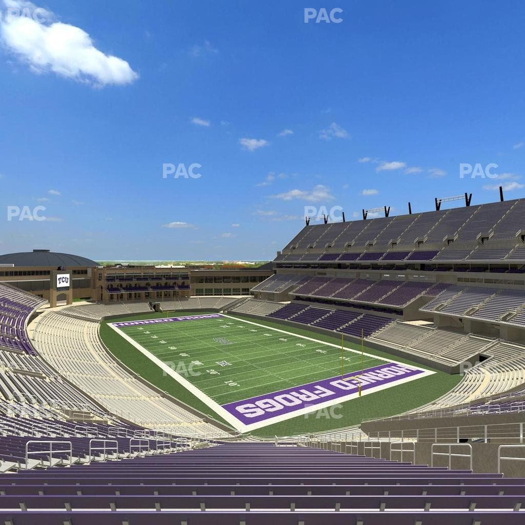 Amon G. Carter Stadium - Section 226 Seat View