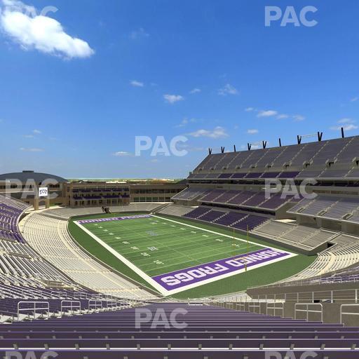 Amon G. Carter Stadium - Section 226 Seat View