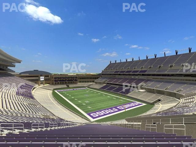Amon G. Carter Stadium - Section 226 Seat View