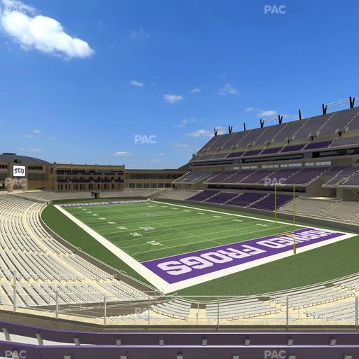 Amon G. Carter Stadium - Section 226 Seat View