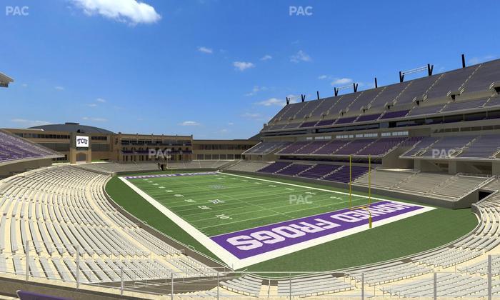Amon G. Carter Stadium - Section 226 Seat View