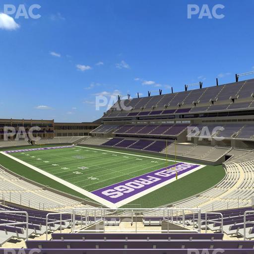 Amon G. Carter Stadium - Section 227 Seat View