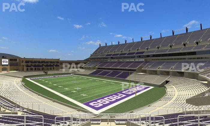 Amon G. Carter Stadium - Section 227 Seat View