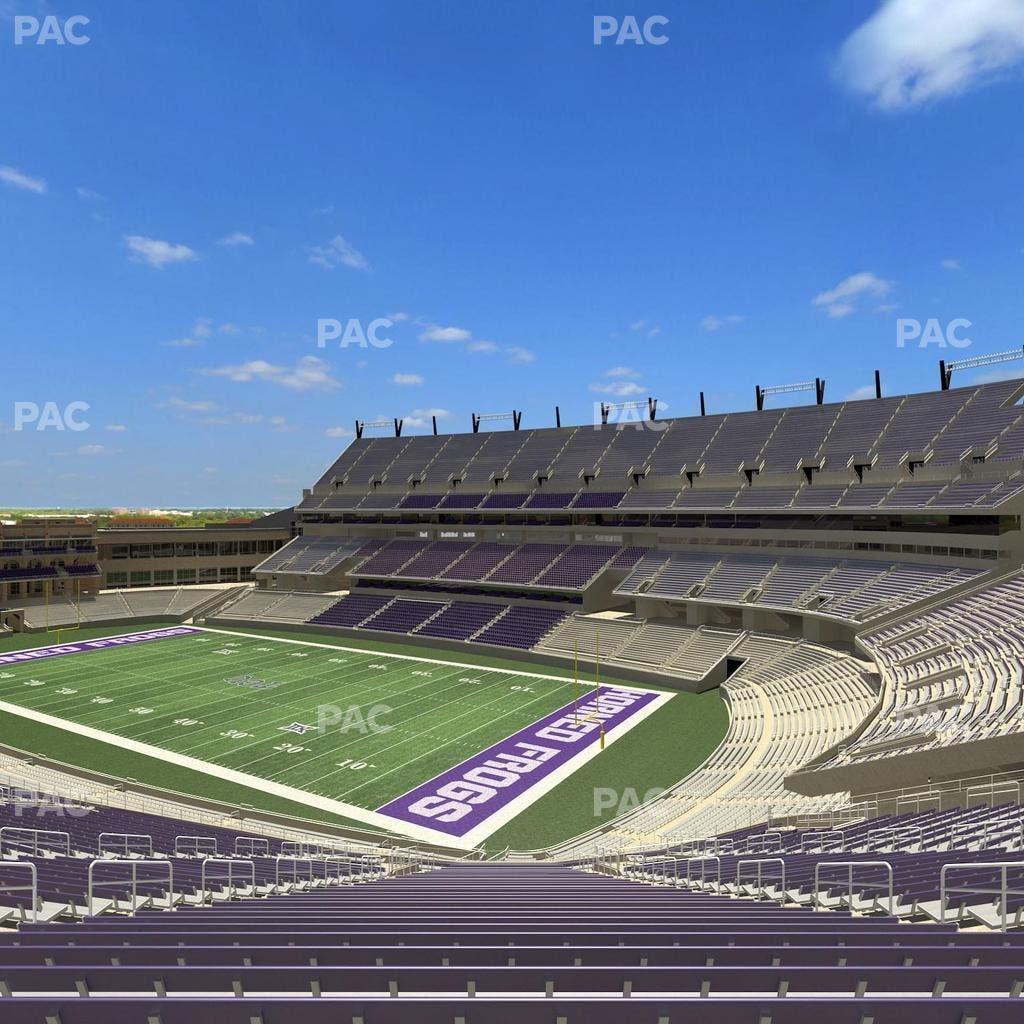 Amon G. Carter Stadium - Section 228 Seat View