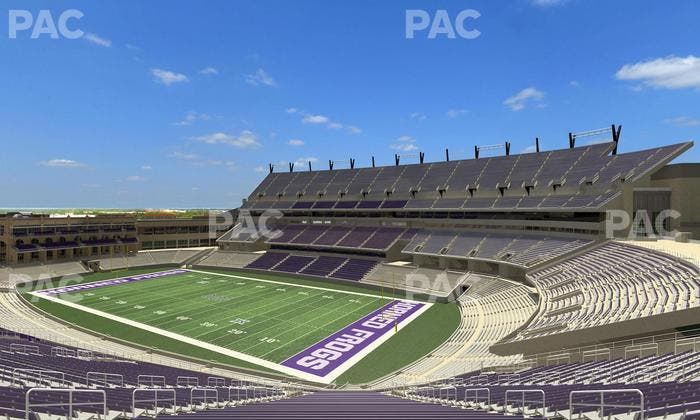 Amon G. Carter Stadium - Section 228 Seat View