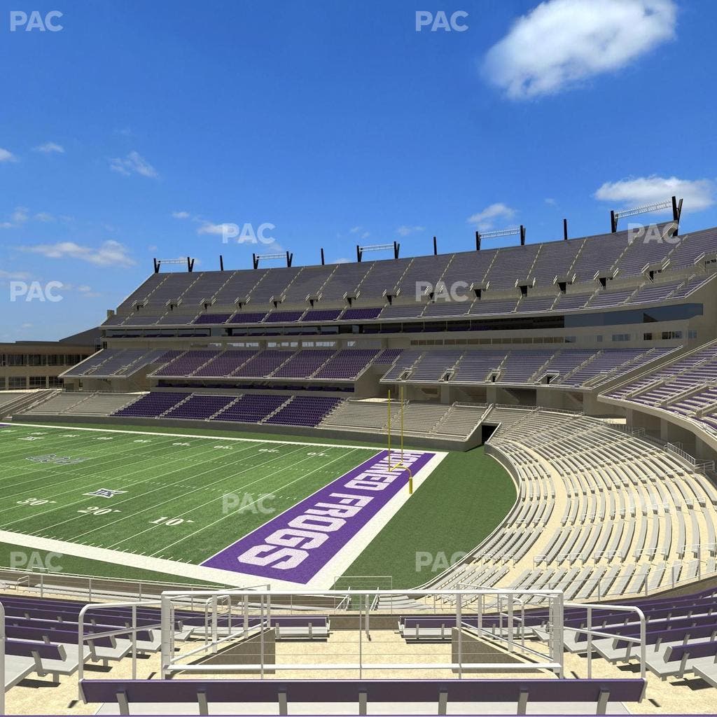 Amon G. Carter Stadium - Section 229 Seat View