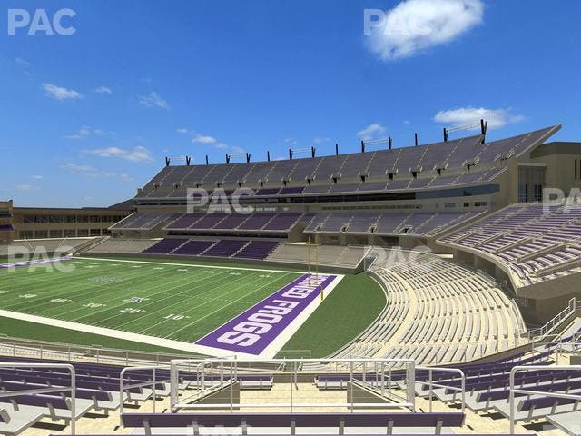 Amon G. Carter Stadium - Section 229 Seat View